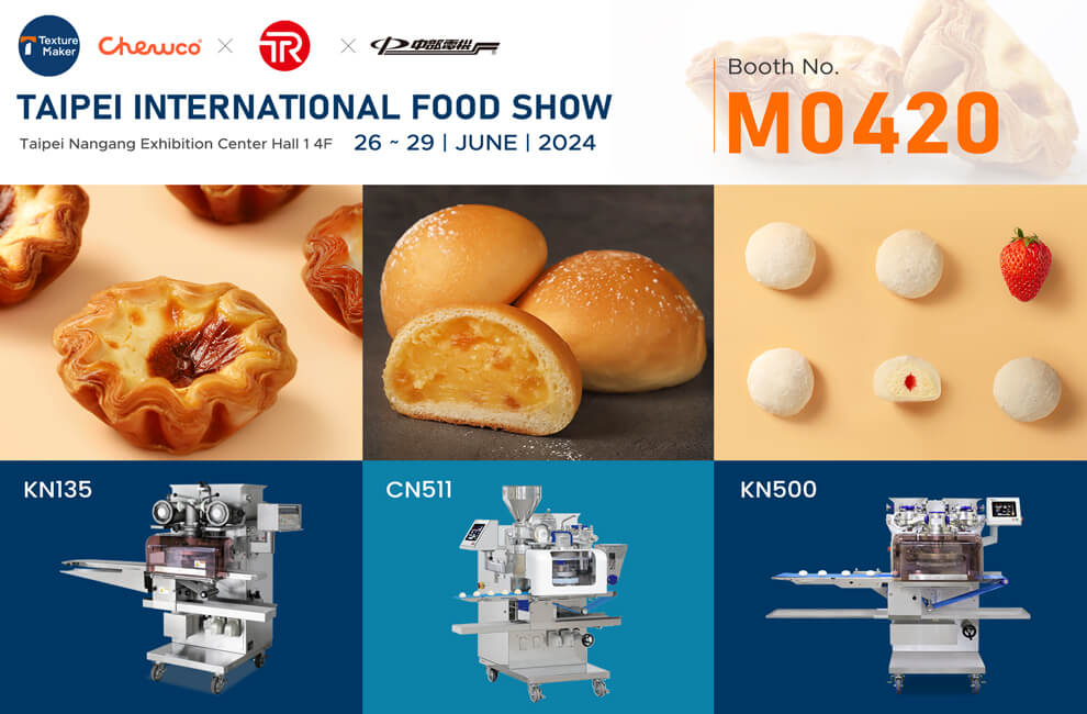 Taipei International Food Show 2024 with Trendy Mochi Texture